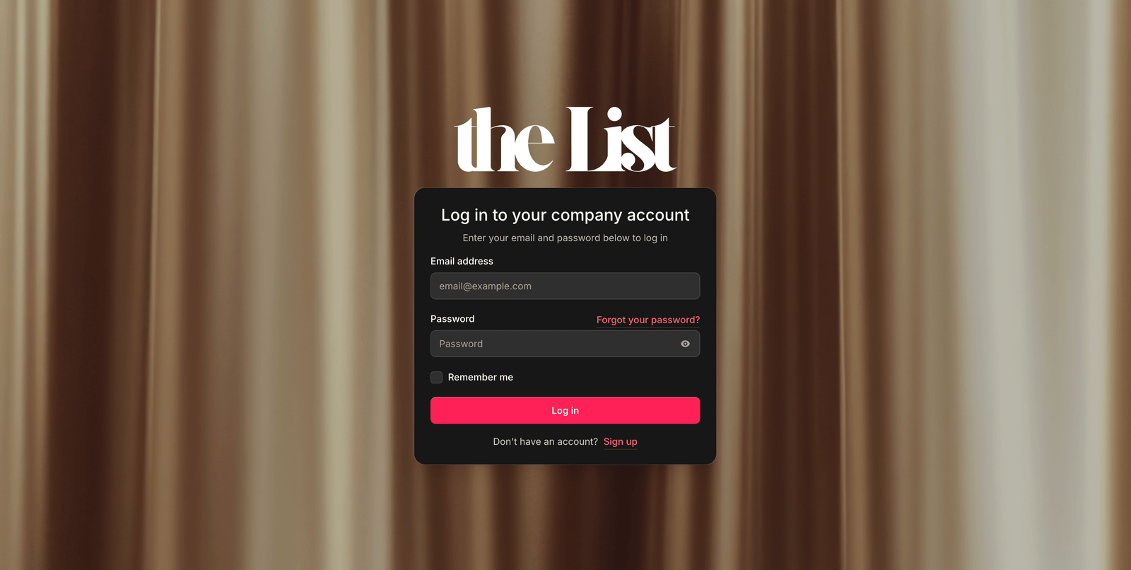 The List App screenshot 3